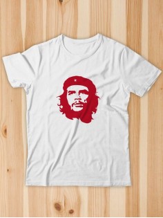 Футболка мужская с рисунком Че | Модная, прикольная и стильная футболка