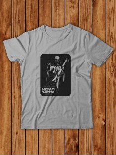 Футболка мужская с рисунком Хэви Металл | Модная, прикольная и стильная футболка