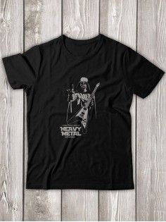 Футболка мужская с рисунком Хэви Металл | Модная, прикольная и стильная футболка