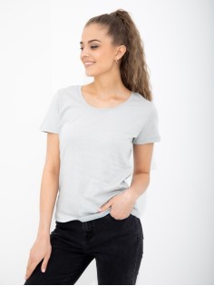 Футболка/Модная/Базовая/стильная/женская/летняя/хлопковая/однотонная/белая