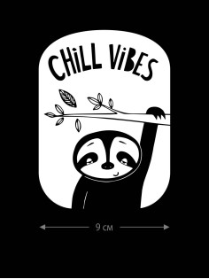 Наклейка на авто Сова / Оригинальная наклейка на машину Сова