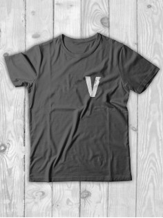 Футболка V мужская/черная/армия России/с принтом v/со знаком v/ с надписью/своих не бросаем/военная