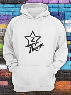 Худи женское с принтом со знаком z