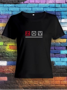 Футболка Z O V женская/армия России/с принтом z/со знаком z/ с надписью/своих не бросаем/военная