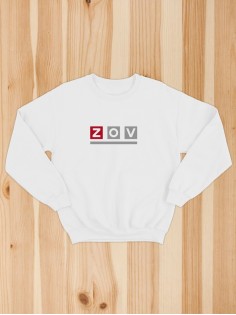 Свитшот Z O V женский/армия России/с принтом z/со знаком z/ с надписью/своих не бросаем/военный