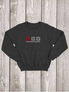 Свитшот Z O V мужской/армия России/с принтом z/со знаком z/с надписью/своих не бросаем/военный