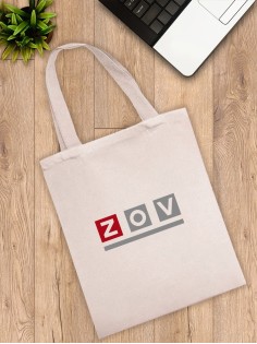 Сумка шоппер со знаком Z/черная/сумка хозяйственная/shopper/тканевая сумка/экосумка/с принтом z