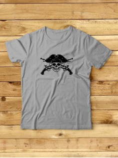 Футболка мужская с черепом базовая оверсайз с рисунком с надписью с принтом черепа