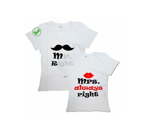 Sharp& Прикольные парные футболки с принтом