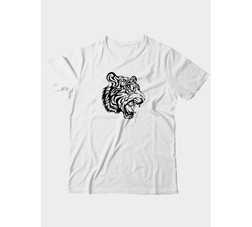 Sharp& Футболка для мужчины / Мужская / Черная / Белая