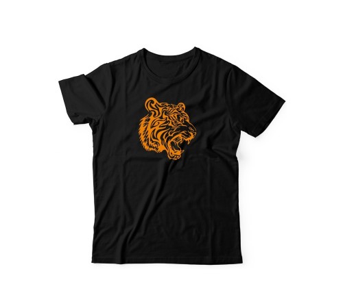 Sharp& Футболка для мужчины / Мужская / Черная / Белая