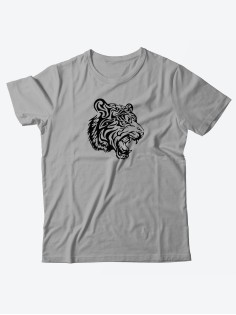 Sharp& Футболка для мужчины / Мужская / Черная / Белая