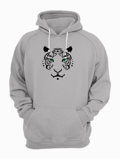 Sharp& Худи женское мужское оверсайз с принтом