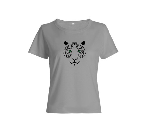 Sharp& Женская футболка с принтом / Футболка с тигром
