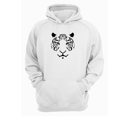 Sharp& Худи мужское оверсайз с принтом Тигр