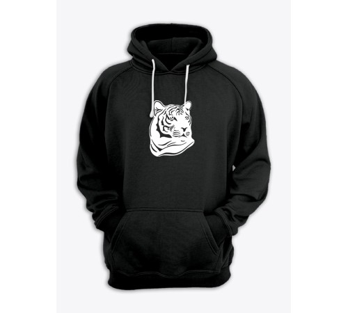Sharp& Прикольная толстовка с принтом тигр с капюшоном без молнии