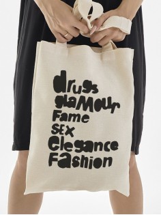 Sharp& Сумка шоппер бежевый Аниме женская