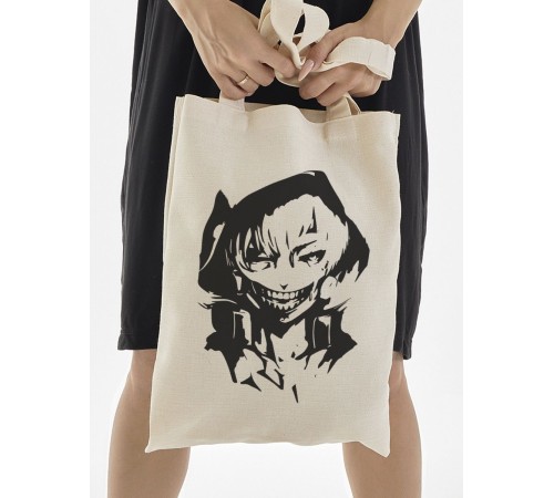 Sharp& Сумка шоппер бежевый Аниме женская