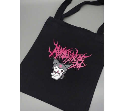 "Толстовки, свитшоты и худи Sharp&Shop" Сумка шоппер черный Аниме женская