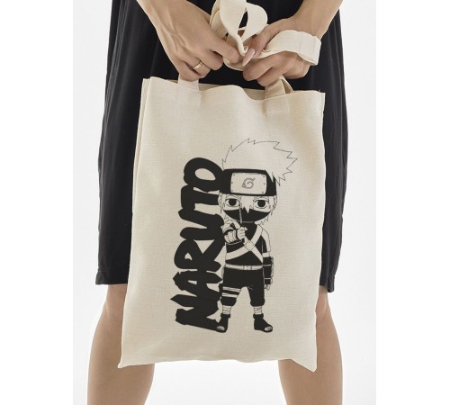 "Толстовки, свитшоты и худи Sharp&Shop" Сумка шоппер бежевый Аниме женская