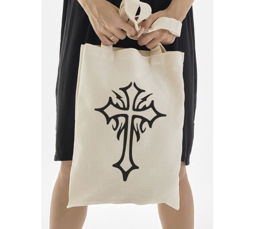 "Толстовки, свитшоты и худи Sharp&Shop" Сумка шоппер бежевый Аниме женская