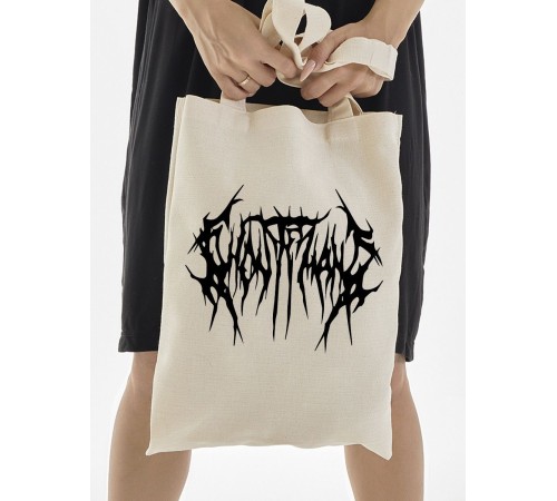 "Толстовки, свитшоты и худи Sharp&Shop" Сумка шоппер бежевый Аниме женская