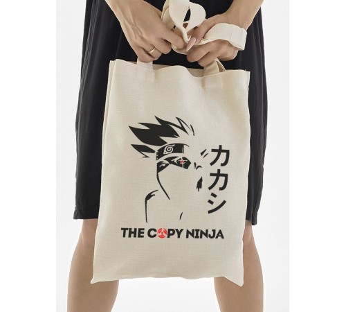 "Толстовки, свитшоты и худи Sharp&Shop" Сумка шоппер бежевый Аниме женская