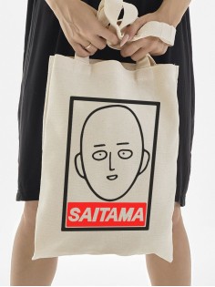 "Толстовки, свитшоты и худи Sharp&Shop" Сумка шоппер бежевый Аниме женская