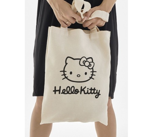 "Толстовки, свитшоты и худи Sharp&Shop" Сумка шоппер бежевый Аниме женская