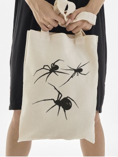 "Толстовки, свитшоты и худи Sharp&Shop" Сумка шоппер бежевый Аниме женская