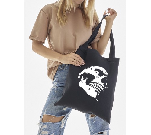 "Толстовки, свитшоты и худи Sharp&Shop" Сумка шоппер черный Аниме женская