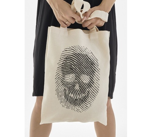 "Толстовки, свитшоты и худи Sharp&Shop" Сумка шоппер бежевый Аниме женская