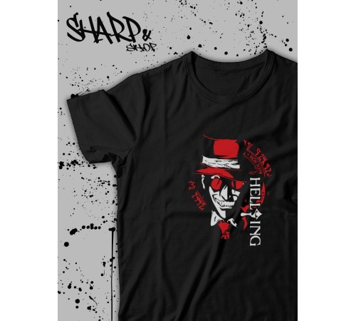 "Толстовки, свитшоты и худи Sharp&Shop" Футболка Аниме мужская женская чёрная