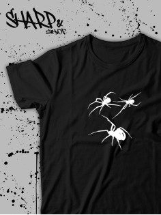 "Толстовки, свитшоты и худи Sharp&Shop" Футболка Аниме мужская женская чёрная