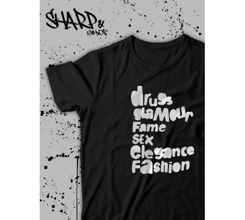 "Толстовки, свитшоты и худи Sharp&Shop" Футболка Аниме мужская женская чёрная