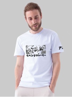 "Толстовки, свитшоты и худи Sharp&Shop" Футболка Аниме мужская женская белая