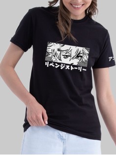 "Толстовки, свитшоты и худи Sharp&Shop" Футболка Аниме мужская женская черная