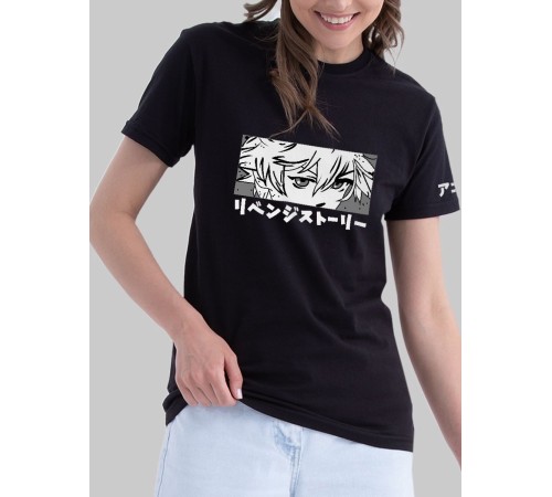 "Толстовки, свитшоты и худи Sharp&Shop" Футболка Аниме мужская женская черная