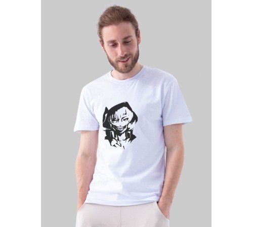"Толстовки, свитшоты и худи Sharp&Shop" Футболка Аниме мужская женская белая