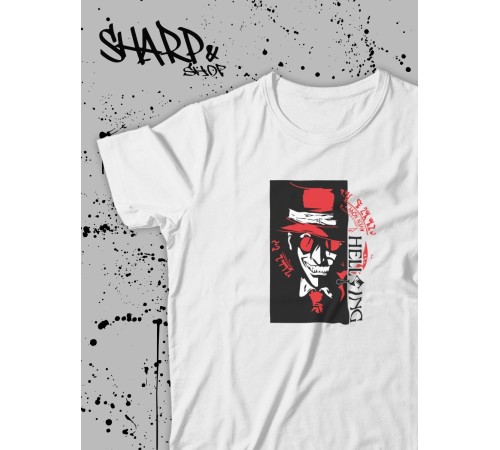 "Толстовки, свитшоты и худи Sharp&Shop" Футболка Аниме мужская женская белая