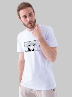 "Толстовки, свитшоты и худи Sharp&Shop" Футболка Аниме мужская женская белая