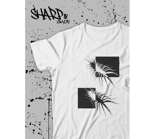 "Толстовки, свитшоты и худи Sharp&Shop" Футболка Аниме мужская женская белая