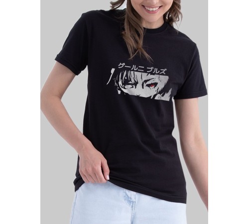 "Толстовки, свитшоты и худи Sharp&Shop" Футболка Аниме мужская женская черная