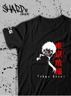 "Толстовки, свитшоты и худи Sharp&Shop" Футболка Аниме мужская женская черная