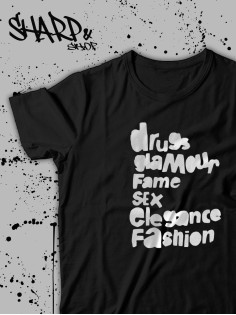 "Толстовки, свитшоты и худи Sharp&Shop" Футболка Аниме мужская женская черная