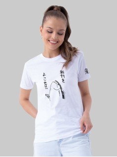 "Толстовки, свитшоты и худи Sharp&Shop" Футболка Аниме белая оверсайз токийский Гуль хантер хантер