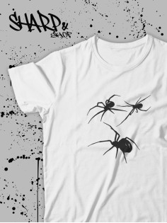 "Толстовки, свитшоты и худи Sharp&Shop" Футболка Аниме белая оверсайз токийский Гуль хантер хантер