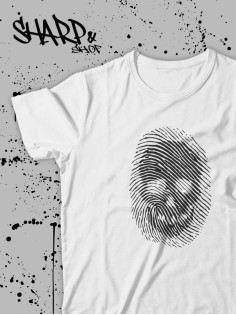 "Толстовки, свитшоты и худи Sharp&Shop" Футболка Аниме белая оверсайз токийский Гуль хантер хантер