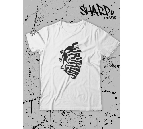 "Толстовки, свитшоты и худи Sharp&Shop" Футболка Аниме белая оверсайз токийский Гуль хантер хантер