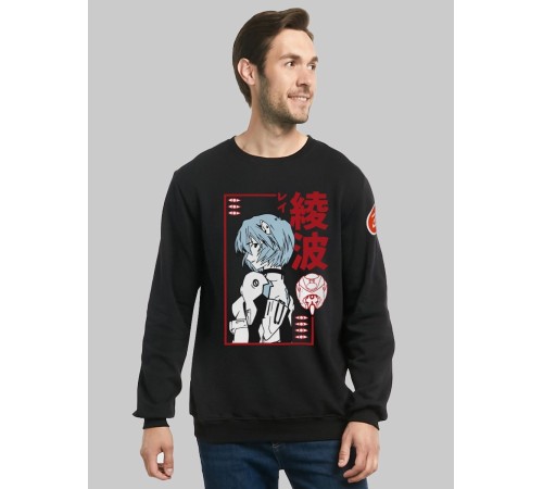 "Толстовки, свитшоты и худи Sharp&Shop" Свитшот Аниме мужской женский чёрный